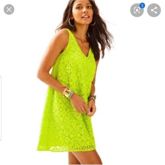 Lilly Pulitzer Dresses & Skirts - Lilly Pulitzer Lace Shift Dress